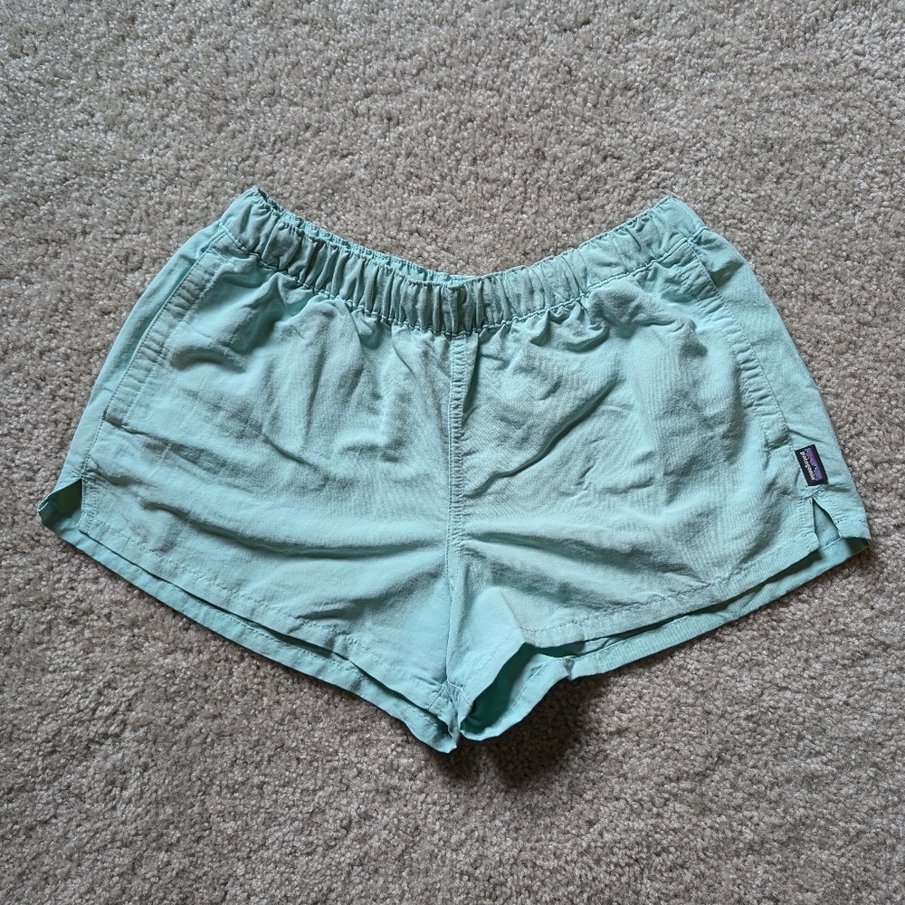 Patagonia Barely Baggies Shorts Turquoise (Small)